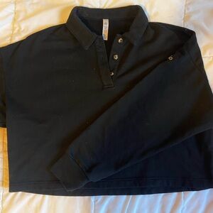 ALO YOGA- Henley Pullover Sweater